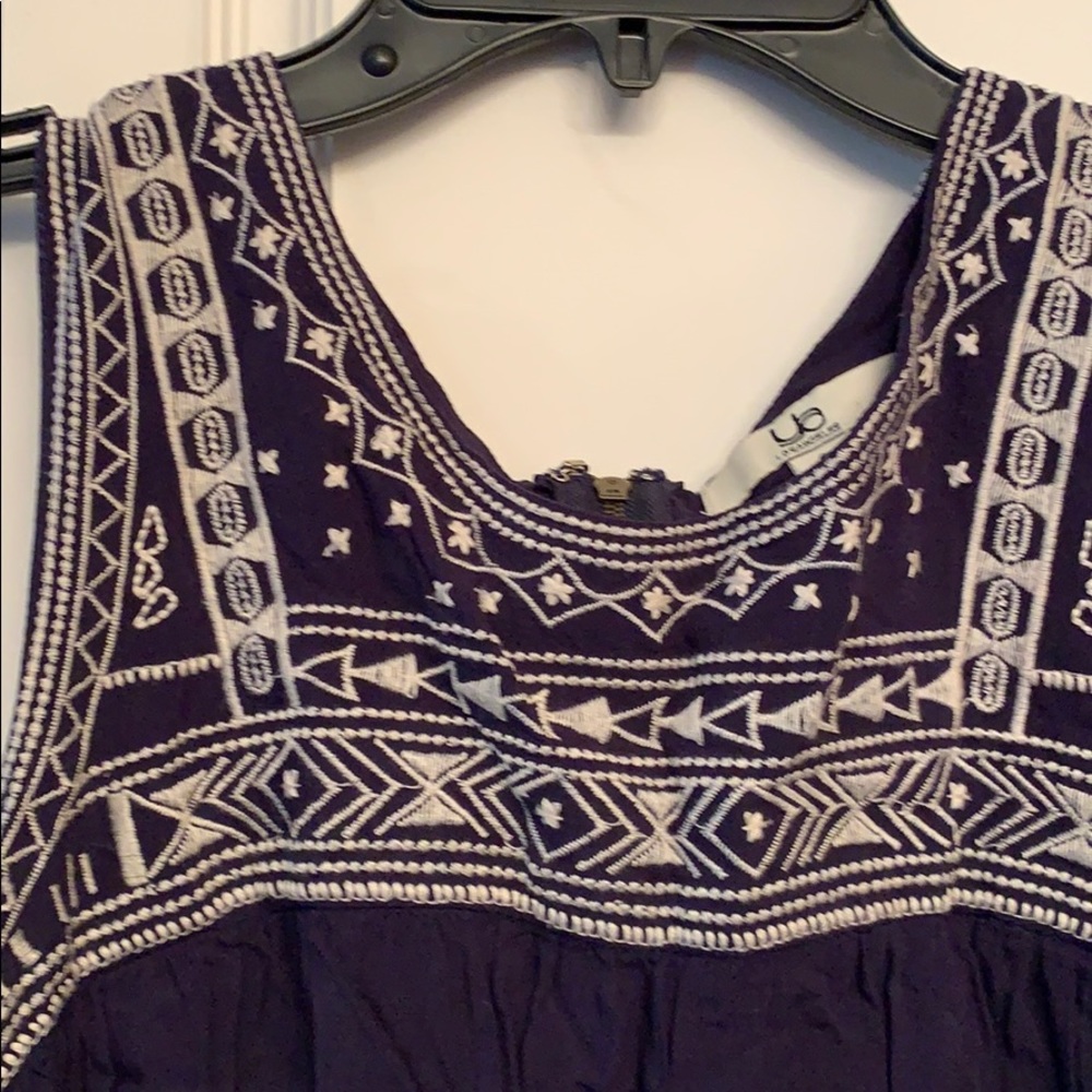 Navy blue dress